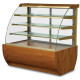 Igloo Jamaica JA60HW 0.6m Wood Finish Heated Display Cabinet