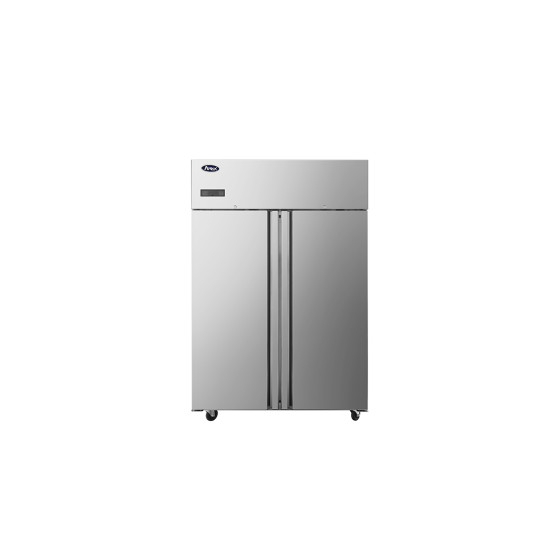 Atosa JBF80RS Slimline Double Door Upright Stainless Steel Storage Fridge