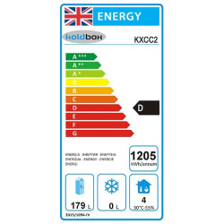 Koldbox KXCC2 Double Door Compact Gastronorm Counter 