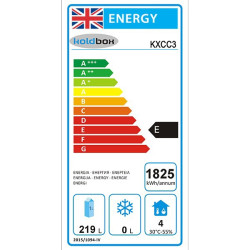 Koldbox KXCC3 Triple Door Compact Gastronorm Counter