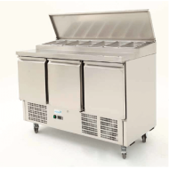 Kingfisher PS300 3 Door Chiller Prep Counter