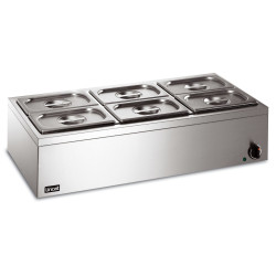 Lincat LBM3 6 Pan Lynx Dry Heat Gastronorm Bain Marie