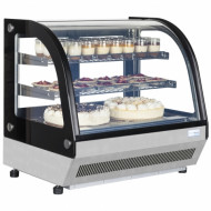 Tefcold LCT750C Curved Stainless Steel Counter Top Display