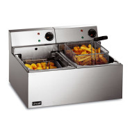 Lincat Lynx 0.5m Counter Top Twin Tank Fryer