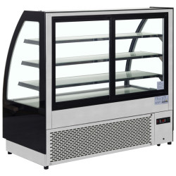 Tefcold LPD1500C 1.5m Curved Glass Chilled Display Cabinet 