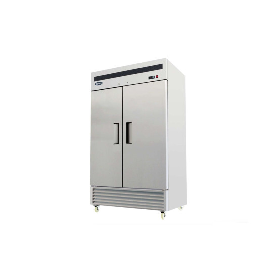 Atosa MBF8187 1300ltr Stainless Steel Double Door Storage Fridge
