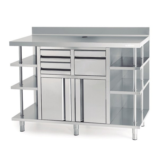 Infrico MCAF2000 2.0m Large Back Bar Coffee Unit