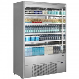 Tefcold MD1402X 1.3m Stainless Steel Multideck Display Chiller 