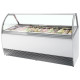 ISA Millennium LX16 16 Pan Ventilated Soft Scoop Ice Cream Display Freezer