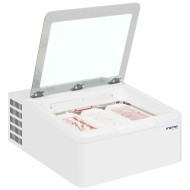 Framec Mini Cream 3V Counter Top 3 Pan Ice Cream Freezer 