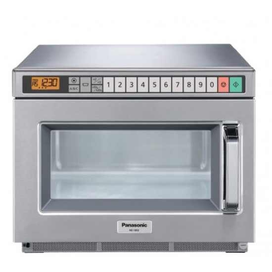 Panasonic NE-1853 Heavy Duty 1800w Touch Control Microwave Oven with Microsave Cavity Liner