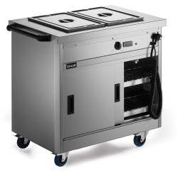 Lincat P6B2 0.9m Panther 670 Series Hot Cupboard with Bain Marie