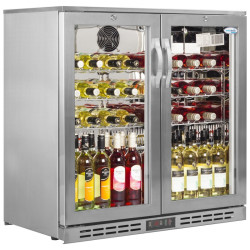 Interlevin PD20H SS Double Door Back Bar Chiller