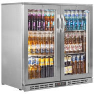 Interlevin PD20H SS Double Door Back Bar Chiller