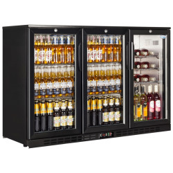 Interlevin PD30H Hinged Triple Door Bottle Cooler