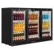 Interlevin PD30H Hinged Triple Door Bottle Cooler