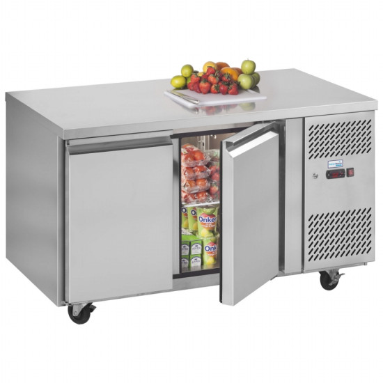 Tefcold PH20 1.4m 2 Door Gastronorm Counter Fridge