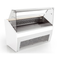 Valera PRONTO FG128 1.3m Flat Glass Serve Over Counter