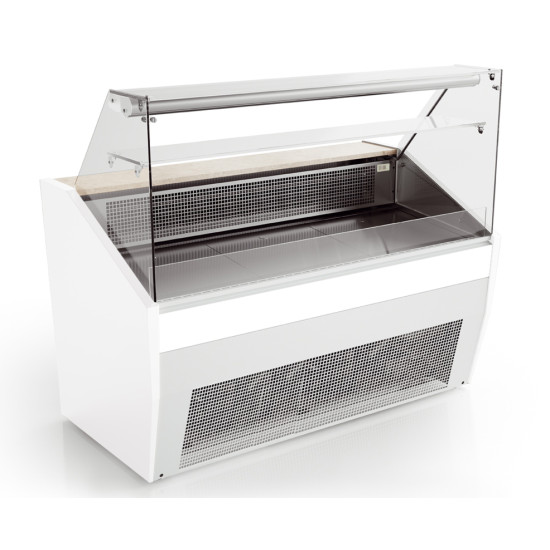 Valera PRONTO FG128 1.3m Flat Glass Serve Over Counter