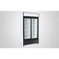 Kool UF-800ALS Double Sliding Door Upright Chiller