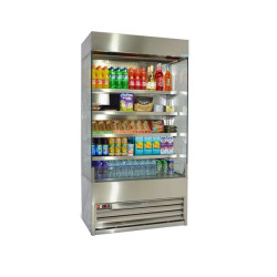 Frost Tech SD75-100 1.0m Stainless Steel Multideck