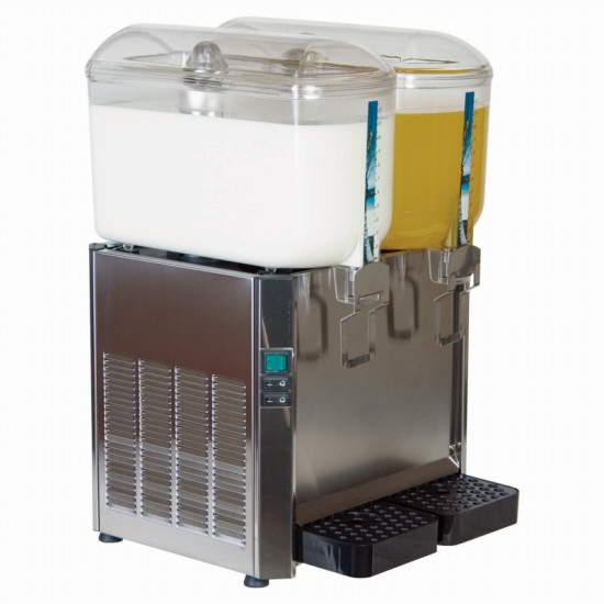 Promek SF224 2 x 12 Litre Milk/Juice Dispenser