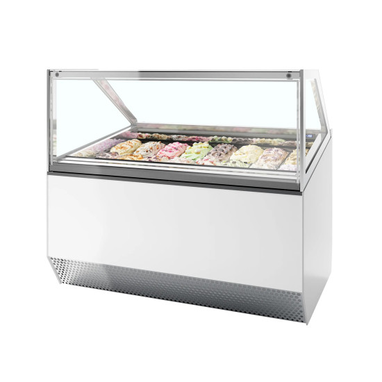 ISA Millennium ST16  Pan Ventilated Soft Scoop Ice Cream Display Freezer