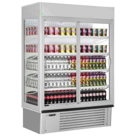 FRAMEC SUPER SUNNY 10 GREY  MULTIDECK WITH GLASS DOORS 