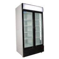 Kool UF800AL Double Hinged Door Upright Chiller