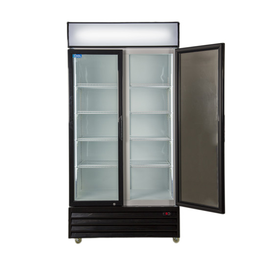 Kool UF800AL Double Hinged Door Upright Chiller