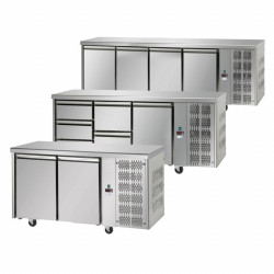 Interlevin TF03 3 Door Fridge Counter