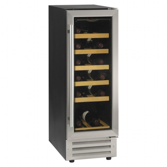 Tefcold TFW100S 18 Bottle Slimline Undercounter Wine Cooler