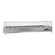 Blizzard TOP2000CR Glass Canopy 2.0m Counter Top Preparation Unit
