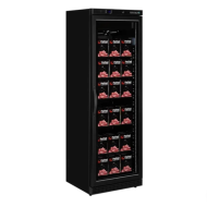 Tefcold UF400VGB Black Glass Door Display Freezer