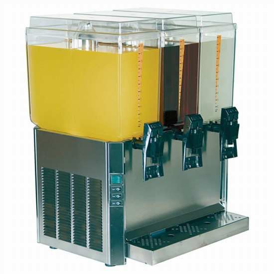 Promek VL334 34.5 Litre Triple Tank Juice Dispenser