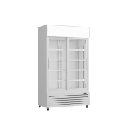 Prodis XD701S Double Sliding Glass Door Display Fridge