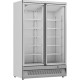 Prodis XPD1250P Upright Double Door Low Energy Display Fridge