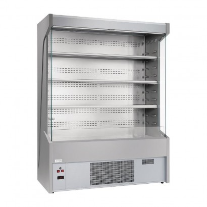 Zoin Cervinho Multideck Display Chiller with Night Curtain Grey 1200mm
