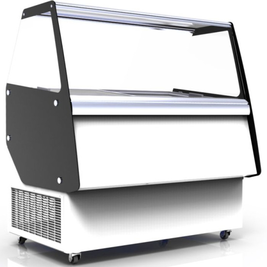 Crystal Athena9 9 Pan Ice Cream Display Freezer 