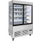 Atosa YLM480B 1m Sliding Door Slimline Multideck Display Fridge