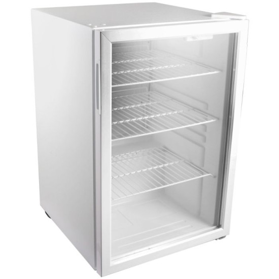 Koldbox BC125 Single Hinged Glass Door Under Counter Display Fridge