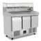 Blizzard BCC3PIZZA 3 Door Prep Counter