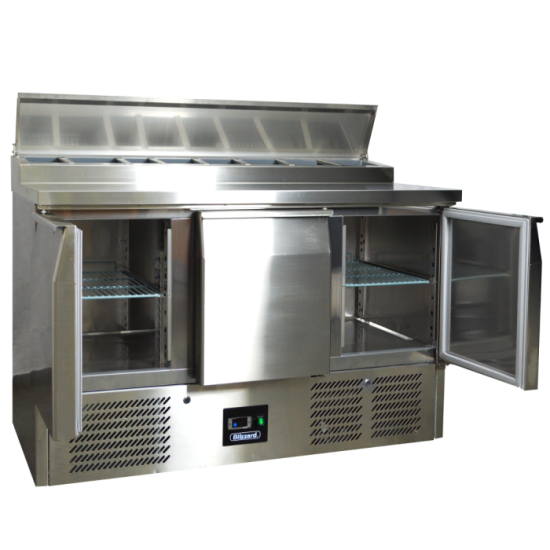Blizzard BCC3EN 3 Door Compact Prep Counter