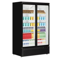 Tefcold Atom Maxi C2DB Double Door Upright Display Chiller