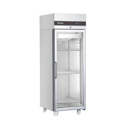 Inomak CAP172CR 654ltr Single Glass Door Heavy Duty Fridge
