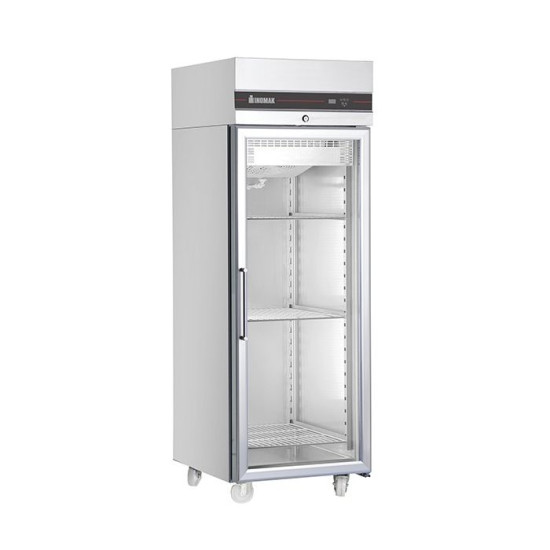 Inomak CAP172CR 654ltr Single Glass Door Heavy Duty Fridge