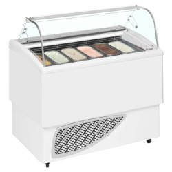 Tecfrigo CARISMA 6 Ventilated Scoop Ice Cream Display Freezer