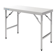 Vogue CB906 1.8m Stainless Steel Folding Table
