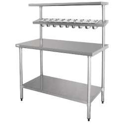 Vogue 1.2m Chef's Prep Station