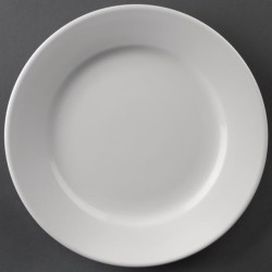 Athena Hotelware 12 Pack CC206 6.5" Wide Rimmed Plates